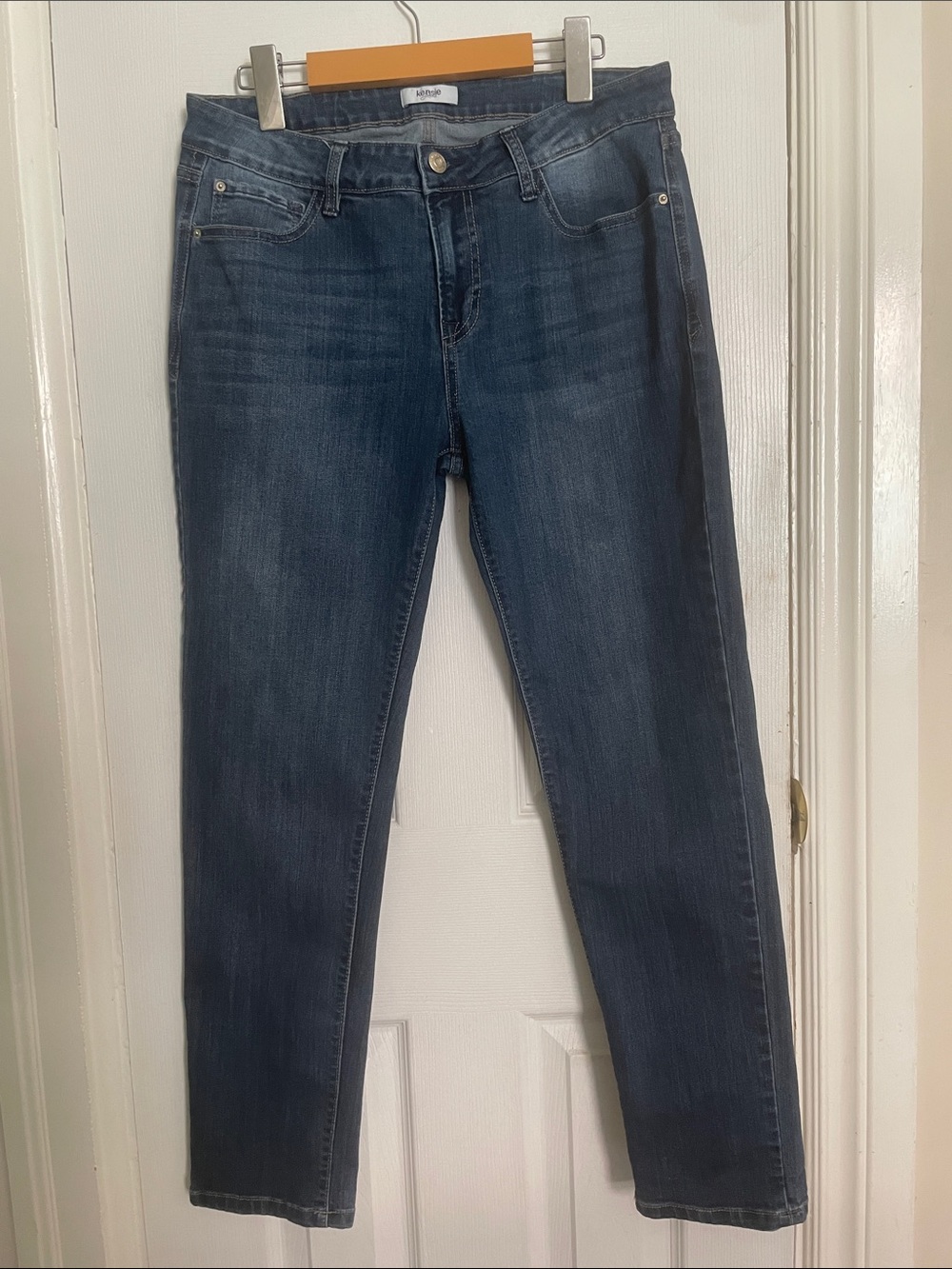 Kensie Women’s Size 10 Blue Stretch Straight Leg Jeans